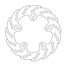 Disque de frein série flamme