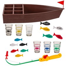 Jeu à boire pêche à la