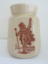 ANCIEN POT A MOUTARDE BOCQUET MUSTARD POT