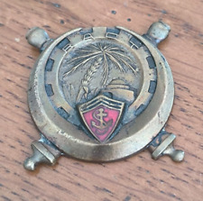 Insigne Militaire Régiment d'Artillerie Colonial de Tunisie Sans Attache  /U96