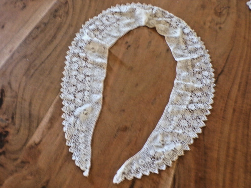 Linge ancien col parure - ancien,