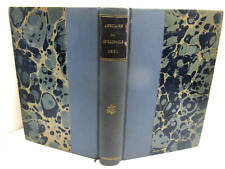 ANNUAIRE BIBLIOPHILE ANNEE 1861 Illustré POULET-MALASSIS  BOUQUINISTES PARIS