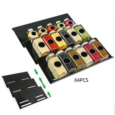 Tiroir à épices extensible à 4 niveaux pour armoire de chambre