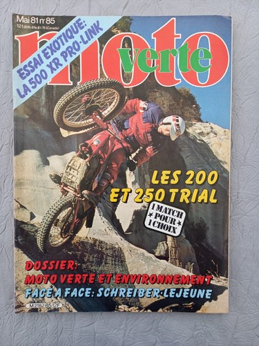 Moto verte mai 1981 - mai,