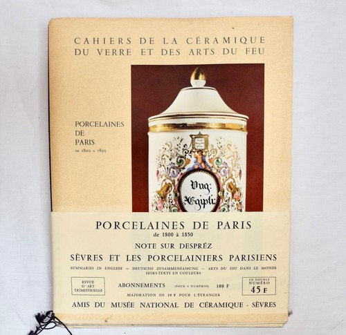 Cahiers céramique verre arts