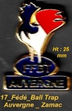 FFBT-Fédération Française Ball Trap _AUVERGNE _Coq Tricolore*