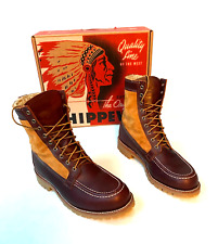 BOOTS CHIPPEWA FOURREES SHERLING HUNTING BOOTS- 41.5 EU-8.5 E MADE IN USA-CHASSE