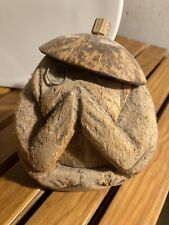 tirelire noix de coco Singe vintage