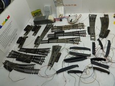 1/87 HO LOT RAILS AIGUILLAGE + ACCESSOIRES