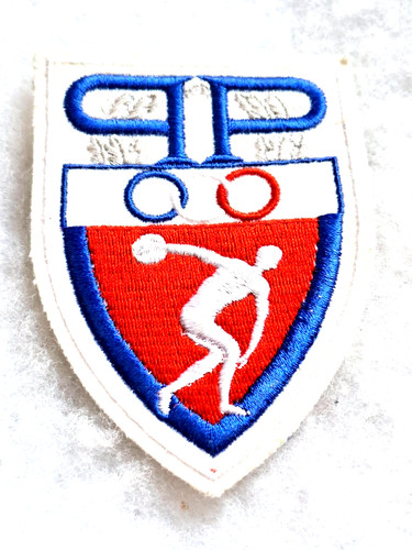 Insigne tissu police - insigne, "