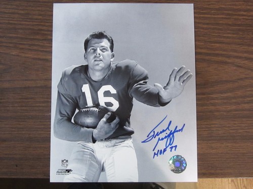 Frank gifford autograph - gifford,