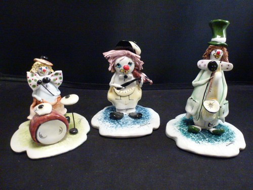 Zampiva porcelain clown - zampiva,
