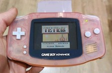 Gameboy Advance GBA rose Clear