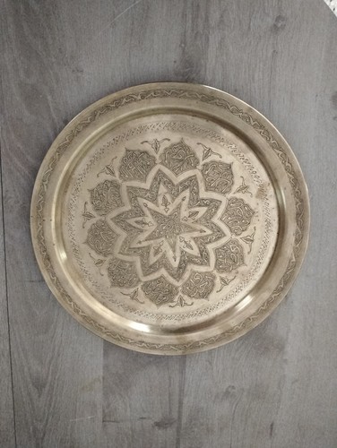 Plateau oriental cuivre - , cm.
