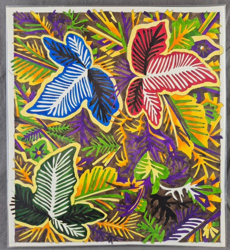 Plantes exotiques gouache - plantes,