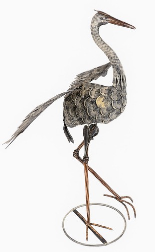 Héron cendré jardin oiseau - héron,