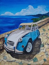 Peinture sur Toile Voiture 2