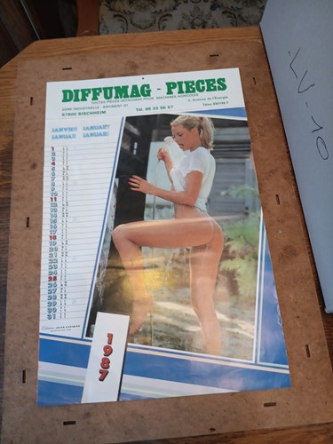 Calendrier érotique pin - pin, up