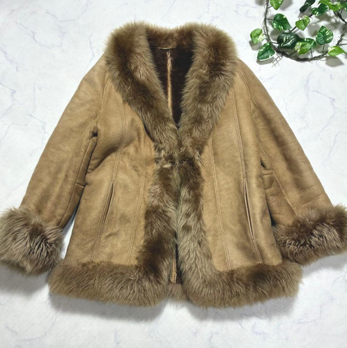 Manteau mongol fourrure