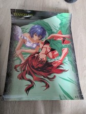 Poster Affiche Manga Vintage - Neon Genesis Evangelion, Asuka & Rei