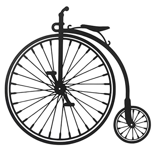 Roue vélo métal art - de,