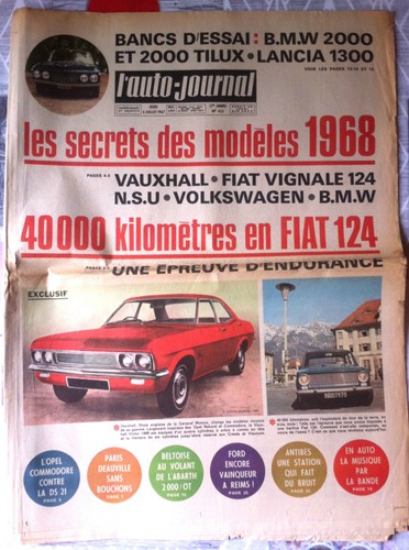 Auto journal 432 du - n°432,