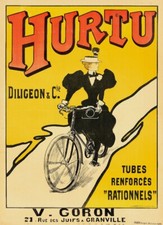 VéLO CYCLES HURTU Rvbi-POSTER