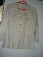 Veste en lin façon saharienne