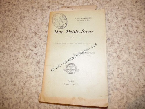 1909 une petite soeur - petite-soeur, (de