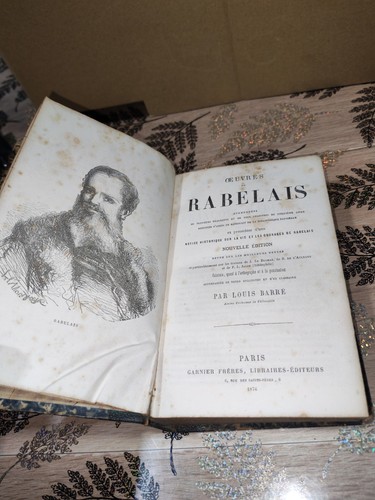 Ancien livre les œuvres - livre, de