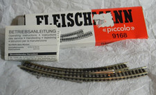 FLEISCHMANN 9168 N Aiguillage courbe à commande manuelle, gauche, Neuf