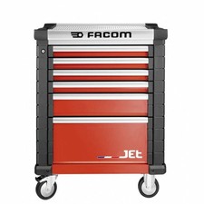 Facom Roller Cabinet Jet M3/6 Tiroirs Rouge Pour Moto Pièces Accessoires