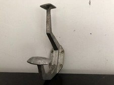 patère en alu vintage rétro loft industriel 50s 60s porte manteaux PORT OFFERT