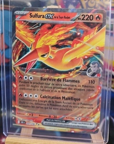 Carte pokémon sulfura - sulfura, de