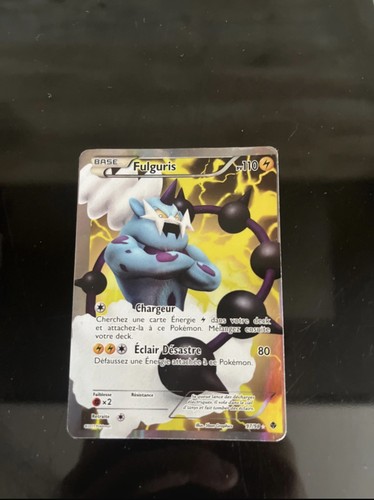 Carte pokémon fulguris - carte, fulguris-ex