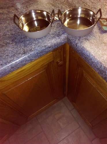 Lot casseroles de service - de,
