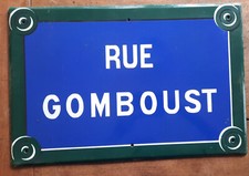 Ancienne grande plaque