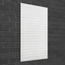 Tulup Tableau Sur Verre Trempé Image 50x100 - Mur De Briques