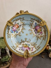 LE TOP DE LE TALLEC À PARIS. COUPE PORCELAINE ET BRONZE DORÉ