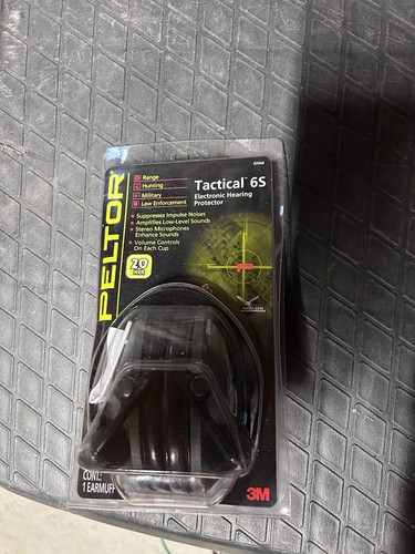 Peltor tactical electronic - tactical, 6s