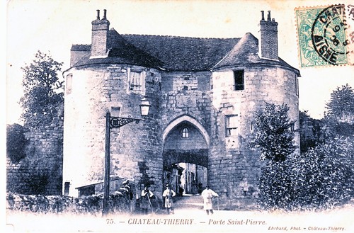 Cpa chateau thierry - chateau,