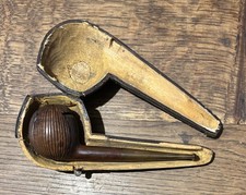 Pipe en bruyère NUTT PRODUCTS LDT The Hurricane pipe British Patent Nº404814