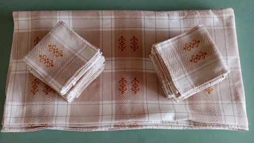 Nappe style basque coton - nappe, basque coton