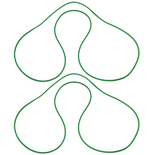 Pièces ceinture ronde - pièces,