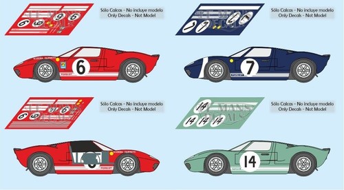 Décal ford gt40 - décal, le