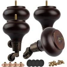 Lot de 4 pieds de meubles