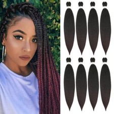 8 pièces Tresse Africaine Cheveux Rouge Léger 60cm Twist Hair Knotless Braids...