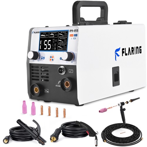 Flaring 155amp mig welder - mig, &