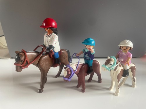 Playmobil femme cavalière - ,