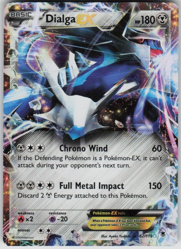 Pokemon dialga 119 - 62/119, xy